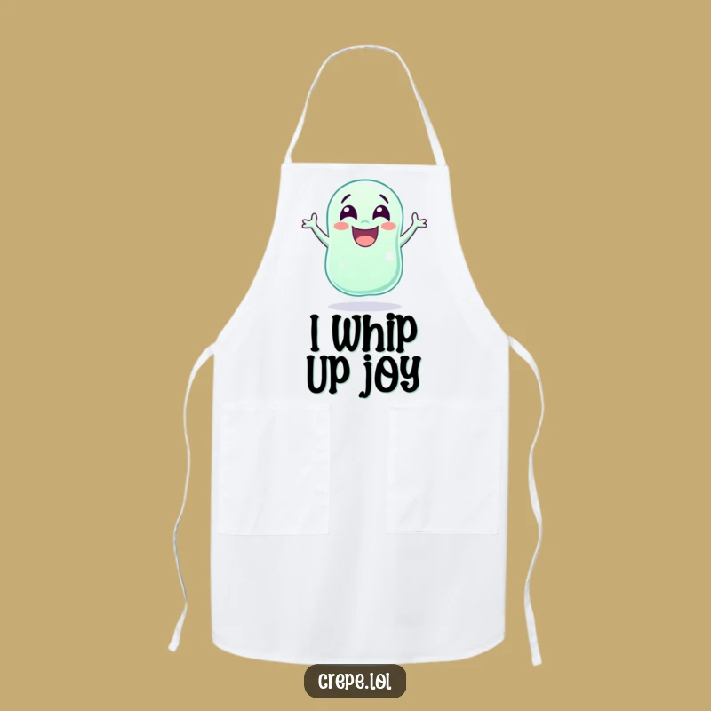 Funny Jellybean Jump Apron: Cook with Joy Using This Hilarious Candy Essential!