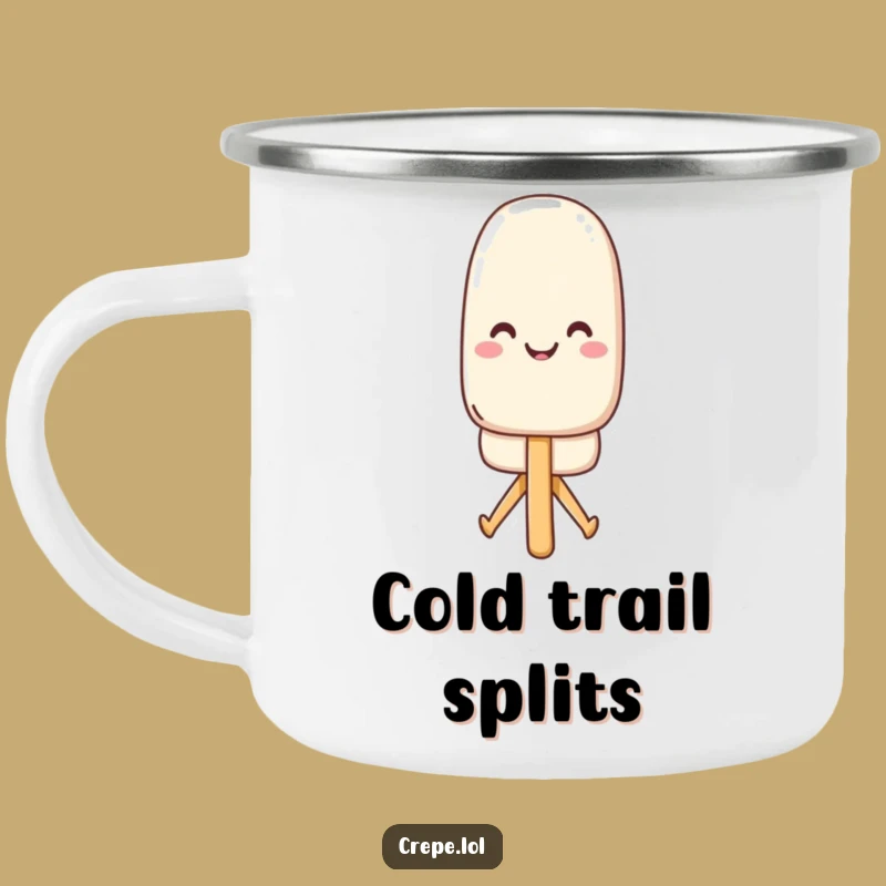 Funny Popsicle Split Camping Mug: Adventure-Ready & Hilarious Outdoor Drinkware