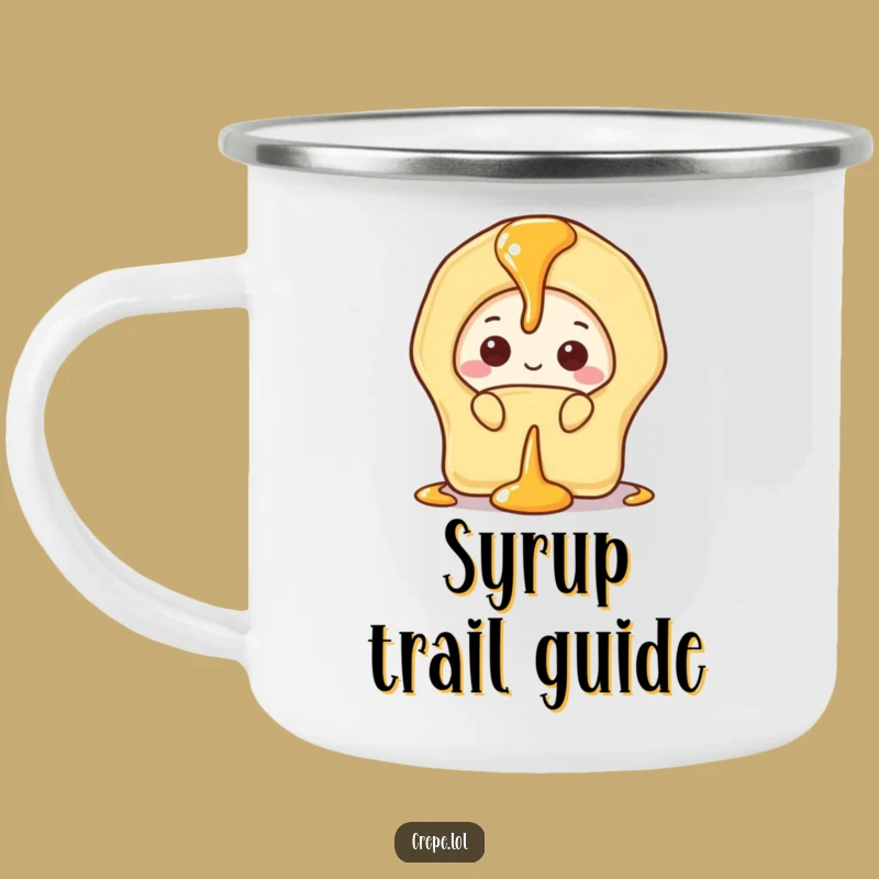 Adventure Ready Funny Shy Banana Crepe Camping Mug