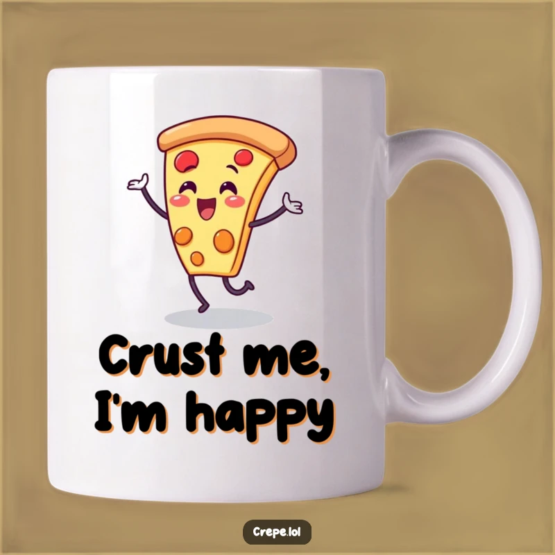Funny Pizza Slice Dance Mug: A Delightful Character for a Joyful Gift
