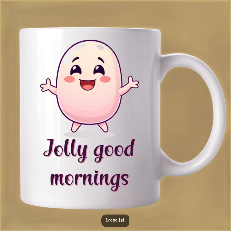 Funny Jellybean Jump Mug: Hilarious & Joyful Candy Treat Gift
