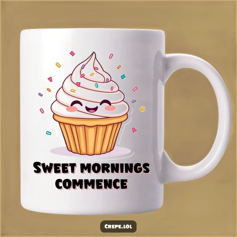Funny Cupcake Spinning Mug: A Hilarious Treat for Sweet Lovers