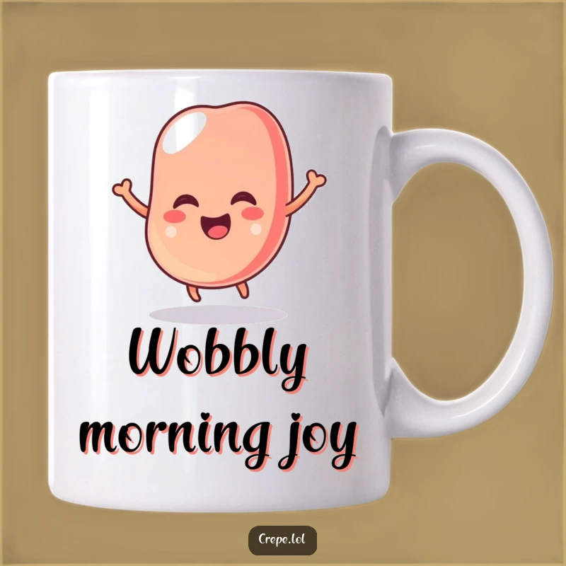 Funny Wobbly Jelly Bean Mug - Hilarious Gift for Sweet Treat Lovers & Fun Seekers