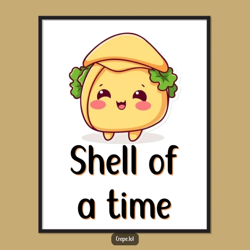 Funny Taco Hat Tip Digital Art: Instant Festive Decor for Taco Lovers