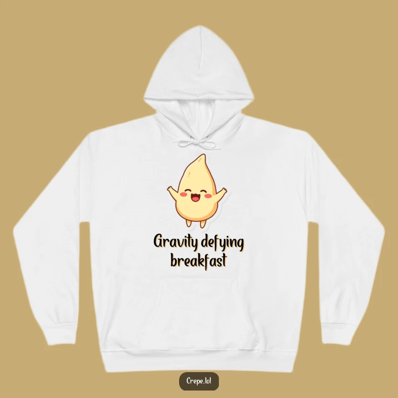 Funny Crepe Flip Hoodie - Cozy and Comical Gift!