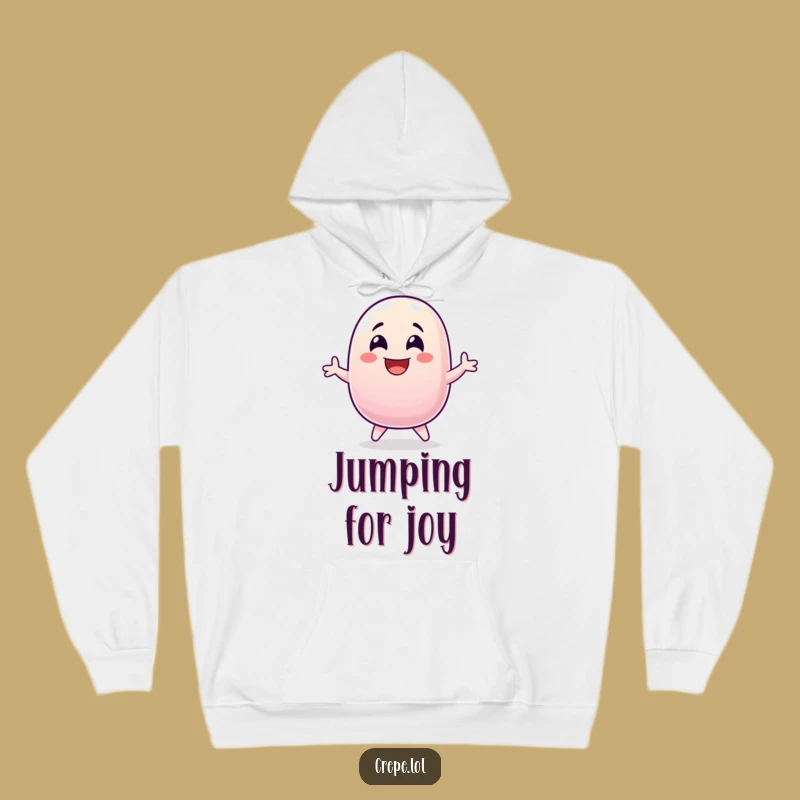 Funny Jellybean Jump Hoodie: Cozy Hilarious Candy Treat Gift