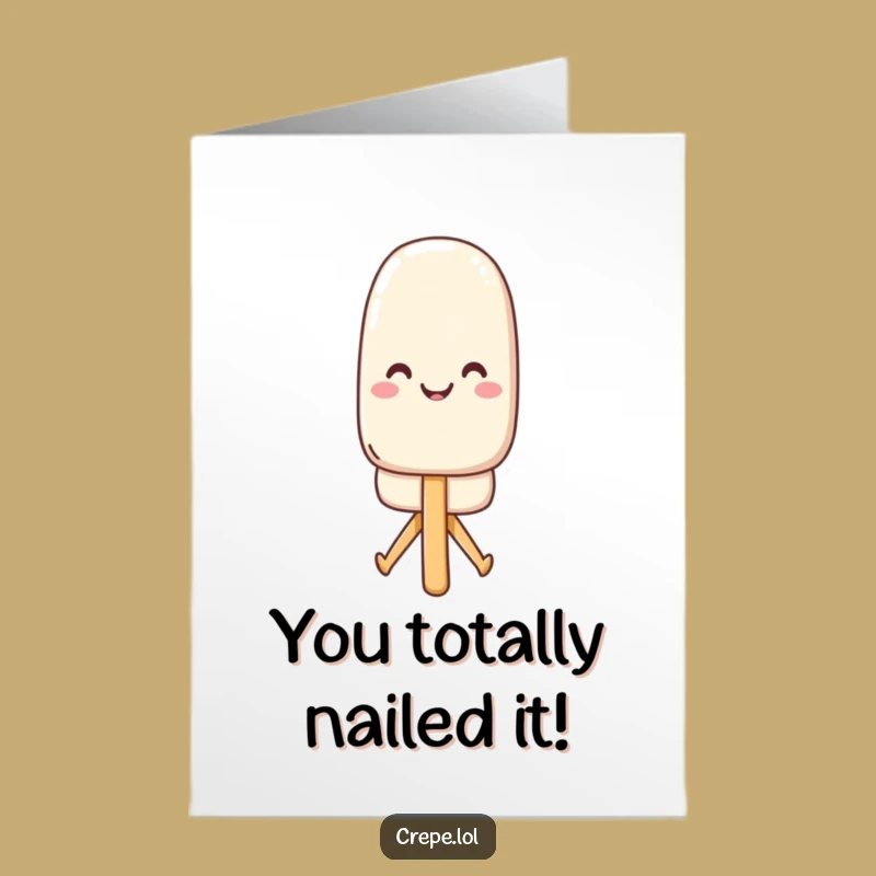 Hilarious Free Printable Congrats Card: Popsicle Split - Downloadable Achievement Gift