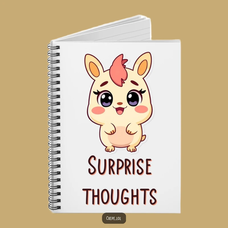 Funny Churro Notebook: Surprise Character Journal, Great Funny Gift!