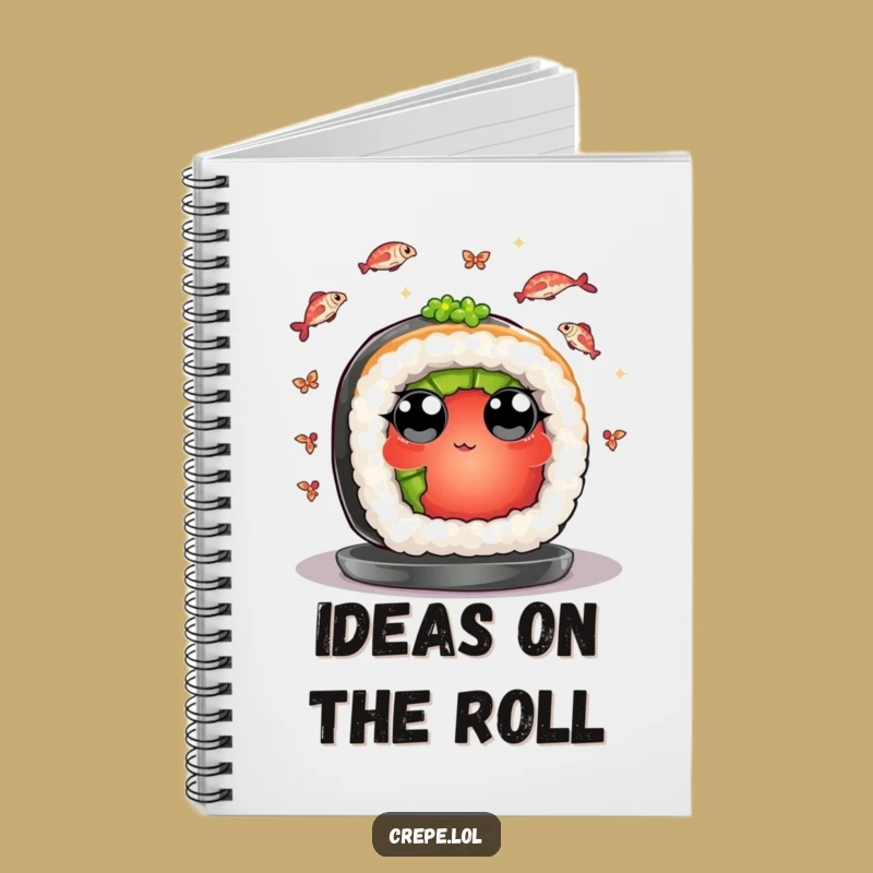 Funny Sushi Juggling Notebook: Capture Your Hilarious Thoughts