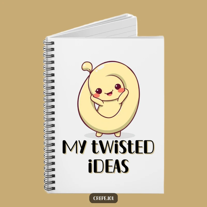Funny Pretzel Pose Notebook: Silly Twists for Your Humorous Notes