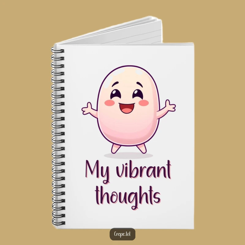 Funny Jellybean Jump Notebook: Hilarious Joyful Candy Journal Gift