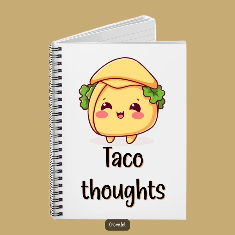 Funny Taco Hat Tip Notebook: Jot Down Ideas with Hilarious Taco Flair