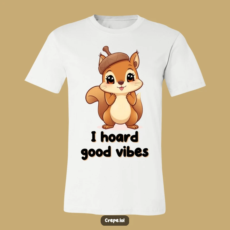 Funny Squirrel Acorn T-Shirt: Hilarious Nutty Treasure Tee