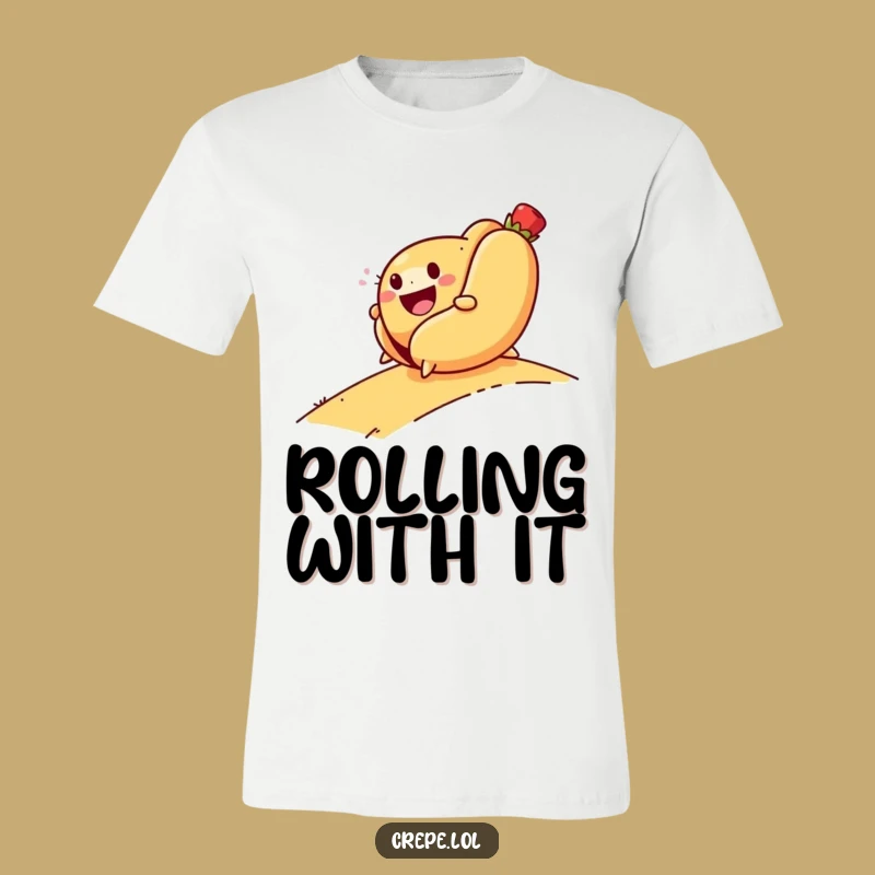Funny Hot Dog Rolling T-Shirt: Embrace Your Hilarious, Carefree Side