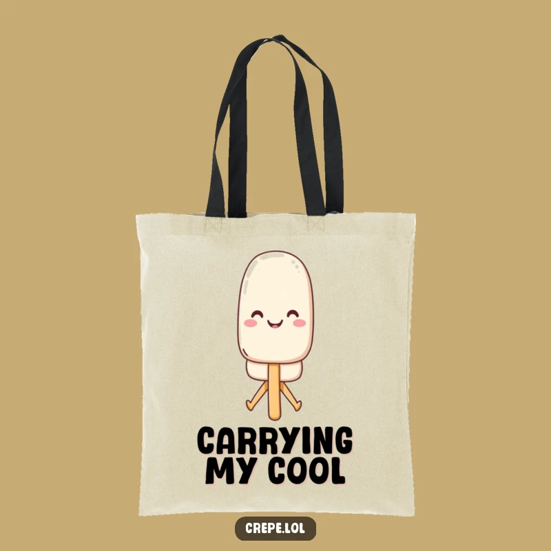 Funny Popsicle Split Tote Bag: Carry Your Fun in This Hilarious Accessory